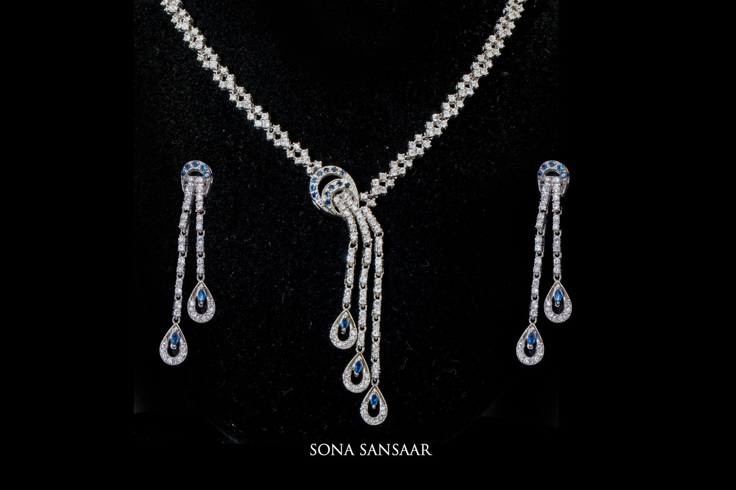 Sirena Sterling Silver Necklace Set