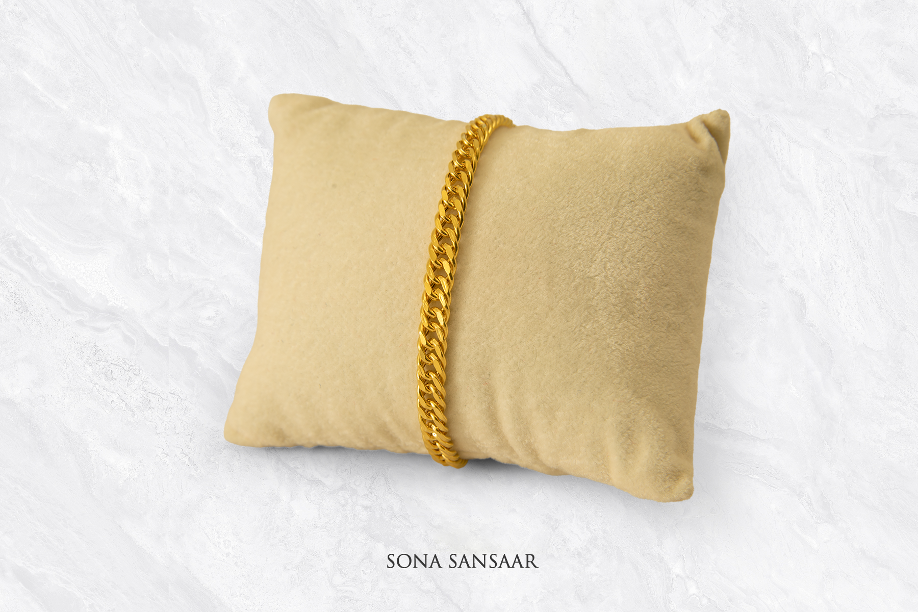 Stallion Gold Bracelet | Sona Sansaar