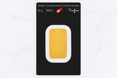 10 Gram Minted Bar - Argor Heraeus