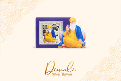 Guru Nanak Silver Coin - 50 Grams