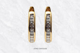 Halo Loop Diamond Earrings | Sona Sansaar