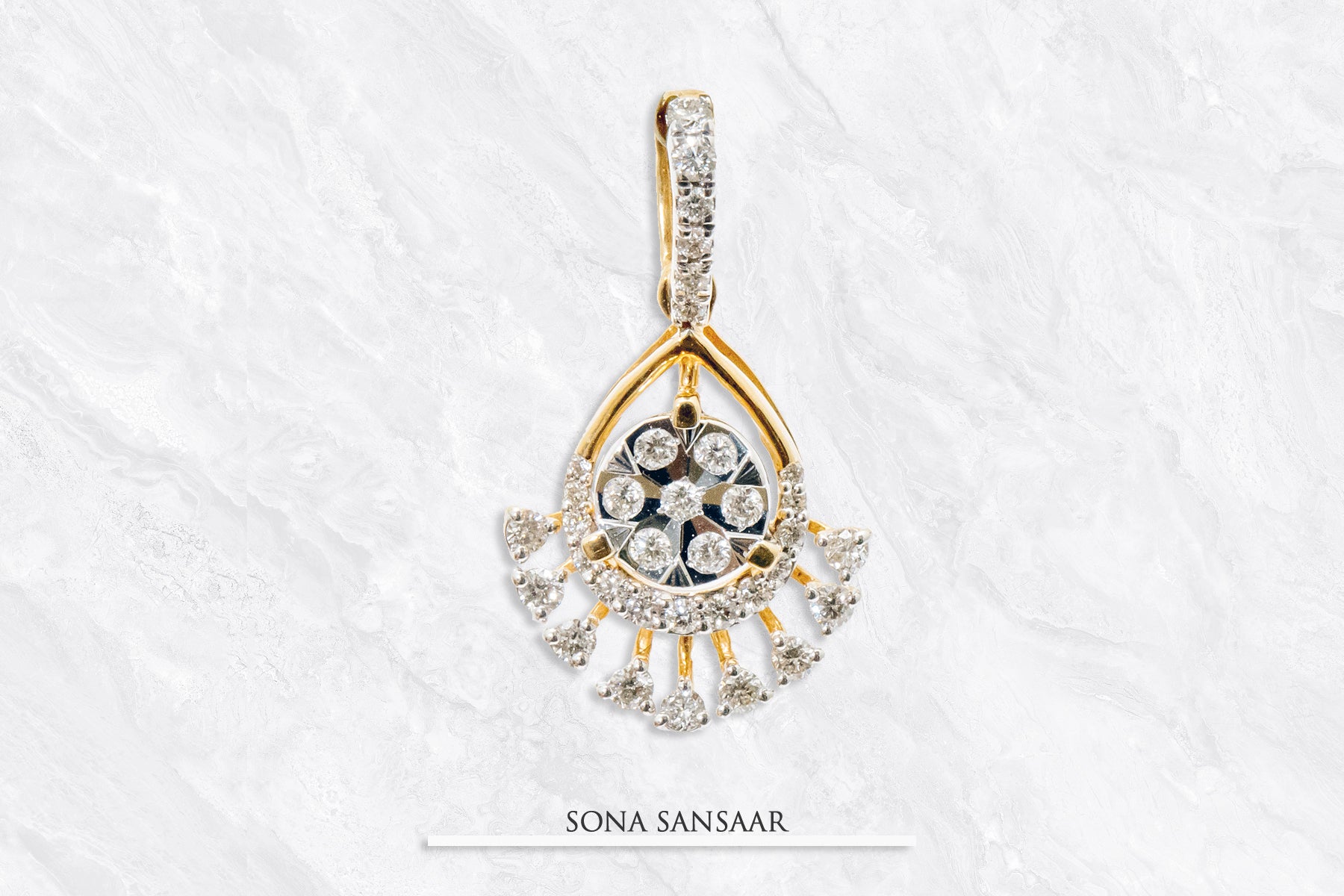 Starlit Drop Pendant | Sona Sansaar