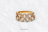 Radiant Ripple Diamond Ring | Sona Sansaar