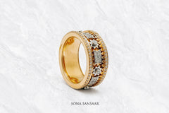 Gearline Diamond Ring | Sona Sansaar