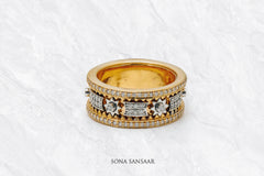 Gearline Diamond Ring | Sona Sansaar