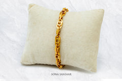 Luccetto Gold Italian Bracelet | Sona Sansaar