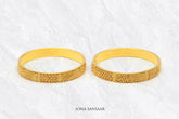 Sundara Gold Bangle Pair | Sona Sansaar