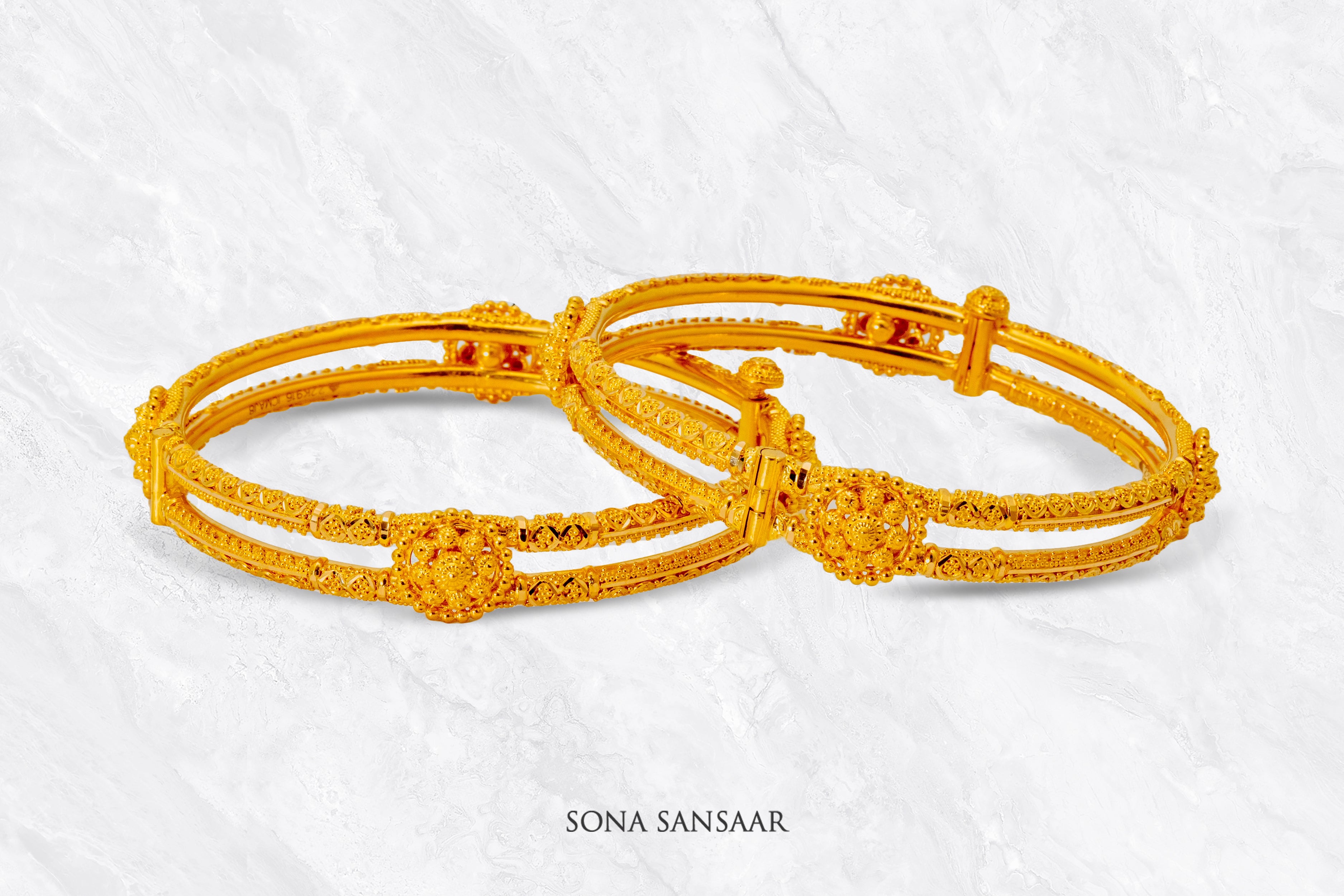 Duo Sunspire Bangles | Sona Sansaar