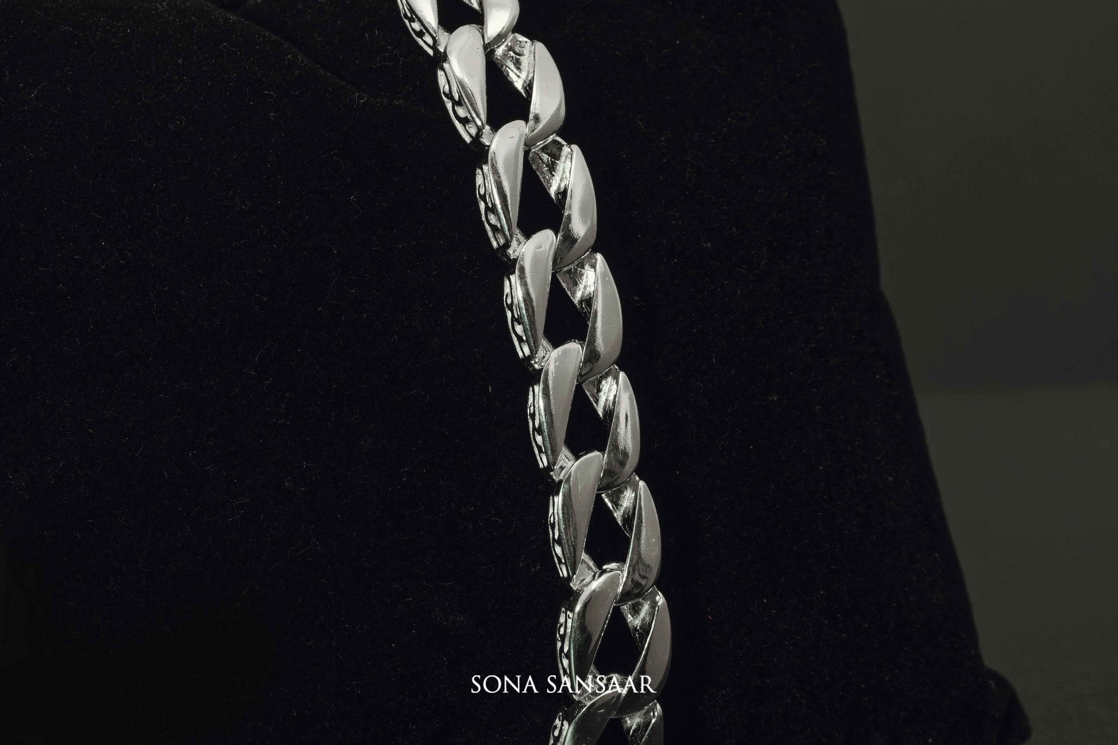 Bravus Sterling Silver Bracelet | Sona Sansaar