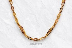 Catena Italian Gold Clip Chain | Sona Sansaar