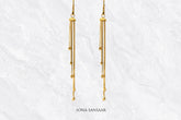 Eternal Drip Dangling Hoop Earrings | Sona Sansaar