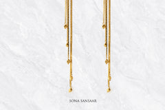 Eternal Drip Dangling Hoop Earrings | Sona Sansaar