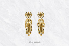 Solar Fern Earrings | Sona Sansaar