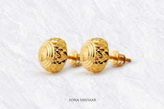 Suncore Gold Culcutti Studs | Sona Sansaar