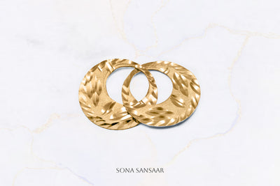 Laurel Wreath Punjabi Bali Earrings | Sona Sansaar