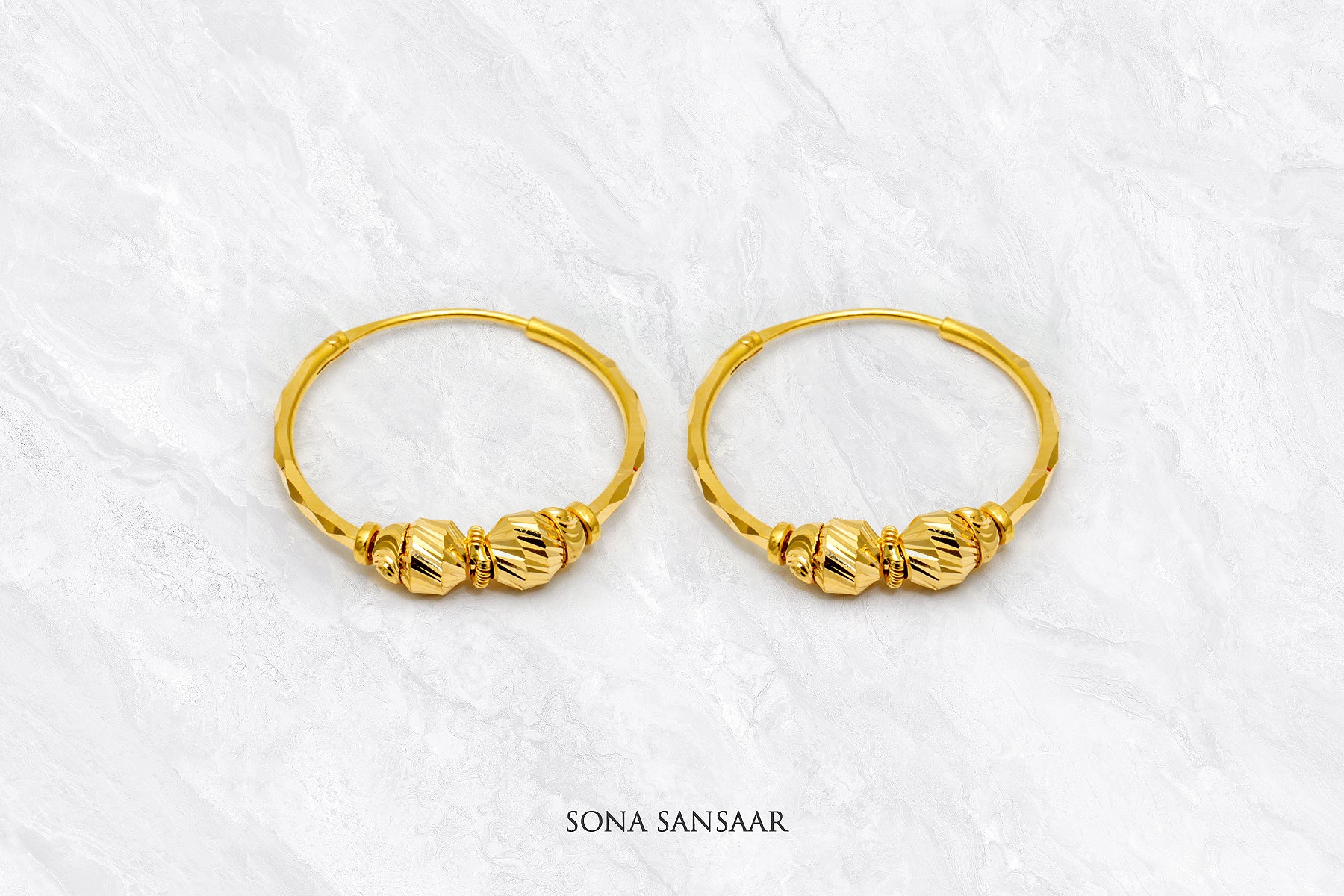 Friday Flair Bali Hoop Earrings | Sona Sansaar