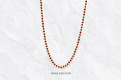 Ananta Rudraksha Ballmala Necklace | Sona Sansaar