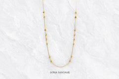 Whisper Meenakari Ballmala Necklace | Sona Sansaar