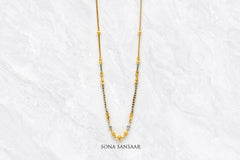 Dusk and Dawn Ballmala Necklace | Sona Sansaar