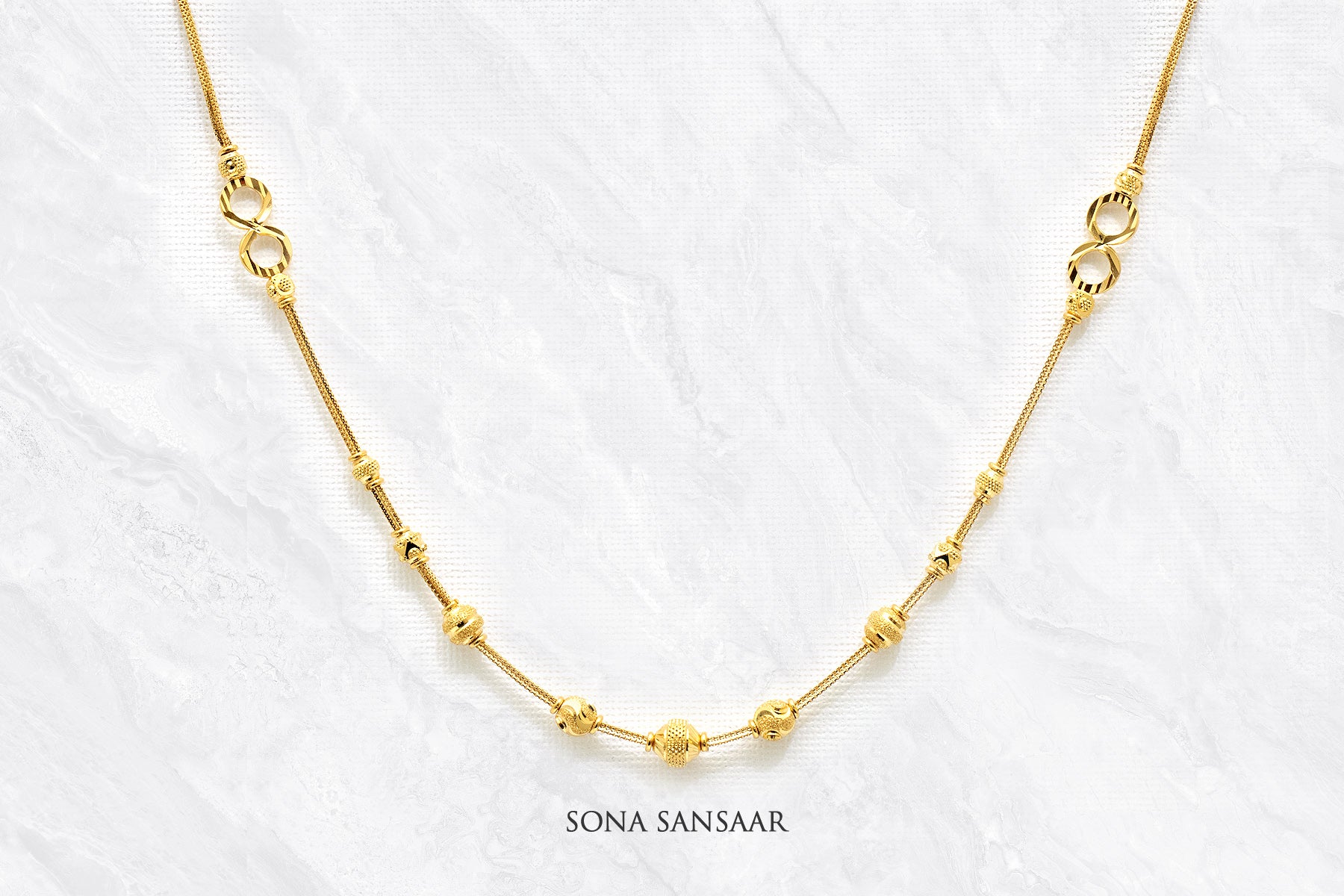 Infinity Ballmala Necklace | Sona Sansaar