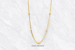 DuoGlint Short Ballmala Necklace | Sona Sansaar