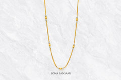 Lumina Twin Short Ballmala Necklace | Sona Sansaar