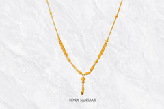Sway Golden Ballmala Necklace | Sona Sansaar