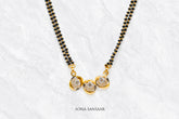 Trio Spark Single Row Mangalsutra | Sona Sansaar