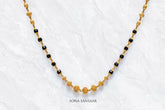 Midnight Crystal Mangalsutra | Sona Sansaar
