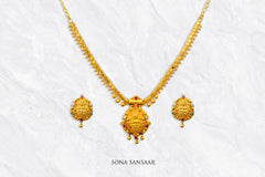 Royal Lakshmi Necklace Set | Sona Sansaar