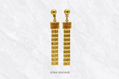 Golden Knot Gold Necklace Set | Sona Sansaar