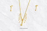 Mandala Gold Necklace Set | Sona Sansaar