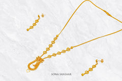 Eden's Gold Necklace Set | Sona Sansaar