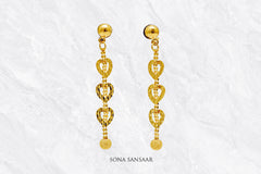 Eden's Gold Necklace Set | Sona Sansaar
