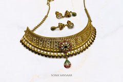 Maharani Colored Stone Choker Set