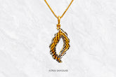 Jivika Gold Pendant | Sona Sansaar