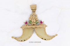 Ganesh Lion Nail Pendant