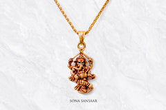 Veer Ganesh Gold Pendant | Sona Sansaar