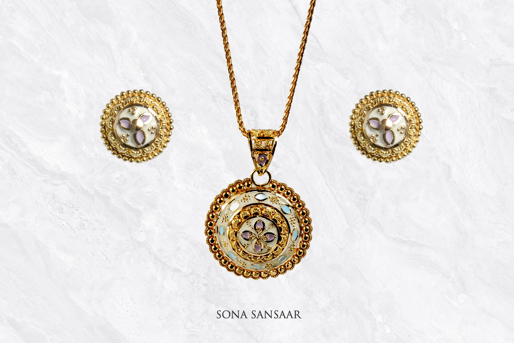 Orb Pendant Set | Sona Sansaar