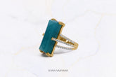 Pristine Falls Gold Ring | Sona Sansaar
