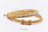 Twilight Serenity Coloured Bangle Pair | Sona Sansaar