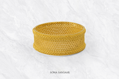 Lace Culcutti Screw Bangle | Sona Sansaar