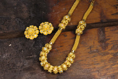 Antique Floral Rosette Choker Set