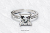 Luminora Lab Grown Diamond Ring | Sona Sansaar