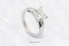 Vestra Lab Grown Diamond Ring | Sona Sansaar