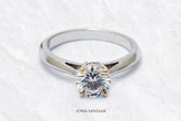 Clarisse Lab Grown Diamond Ring | Sona Sansaar