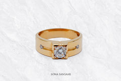 Arvion Lab Grown Diamond Ring | Sona Sansaar