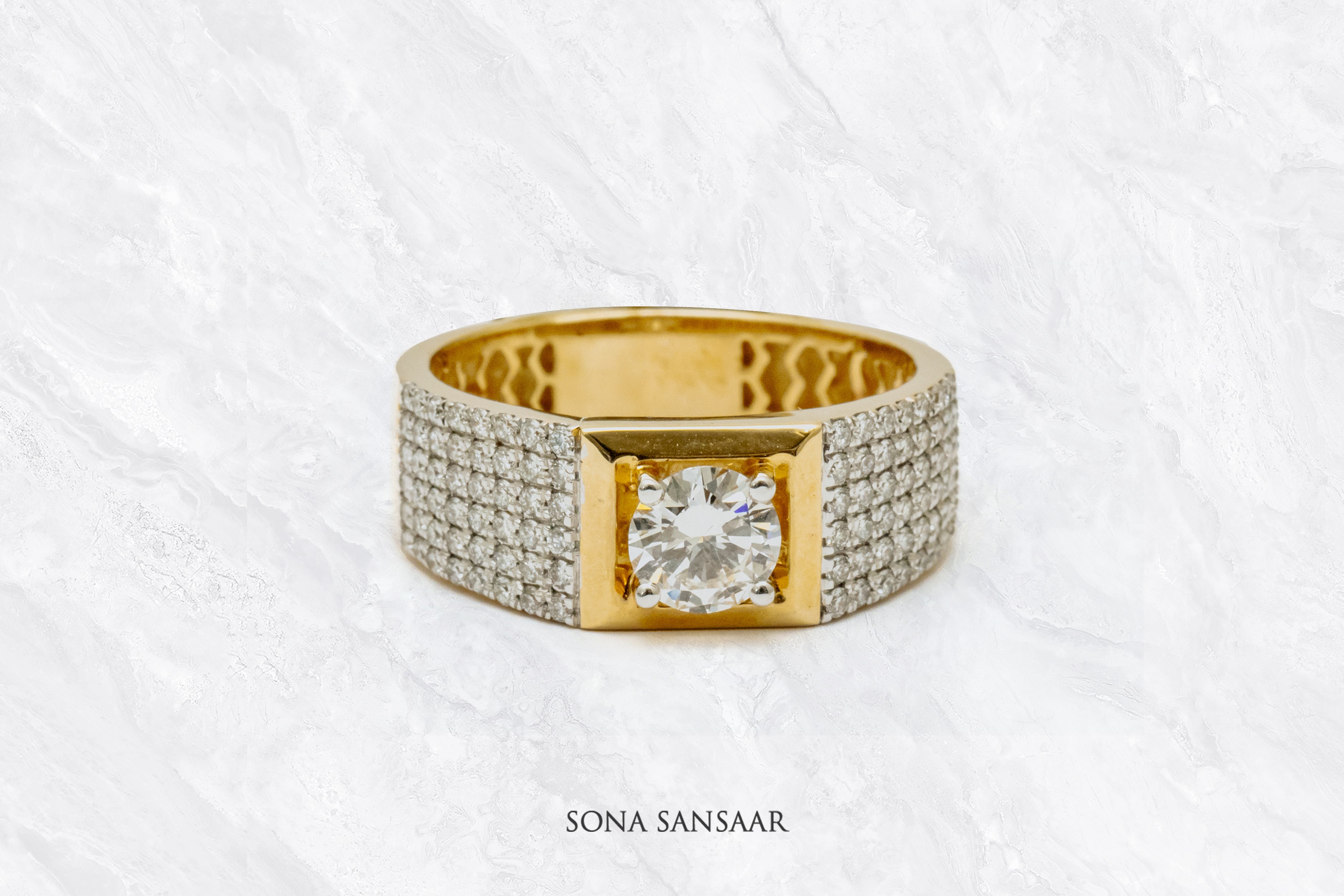 Gridlight Ring | Sona Sansaar