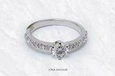 Elaris Lab Grown Diamond Ring | Sona Sansaar