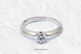 Caelene Lab Grown Diamond Ring | Sona Sansaar